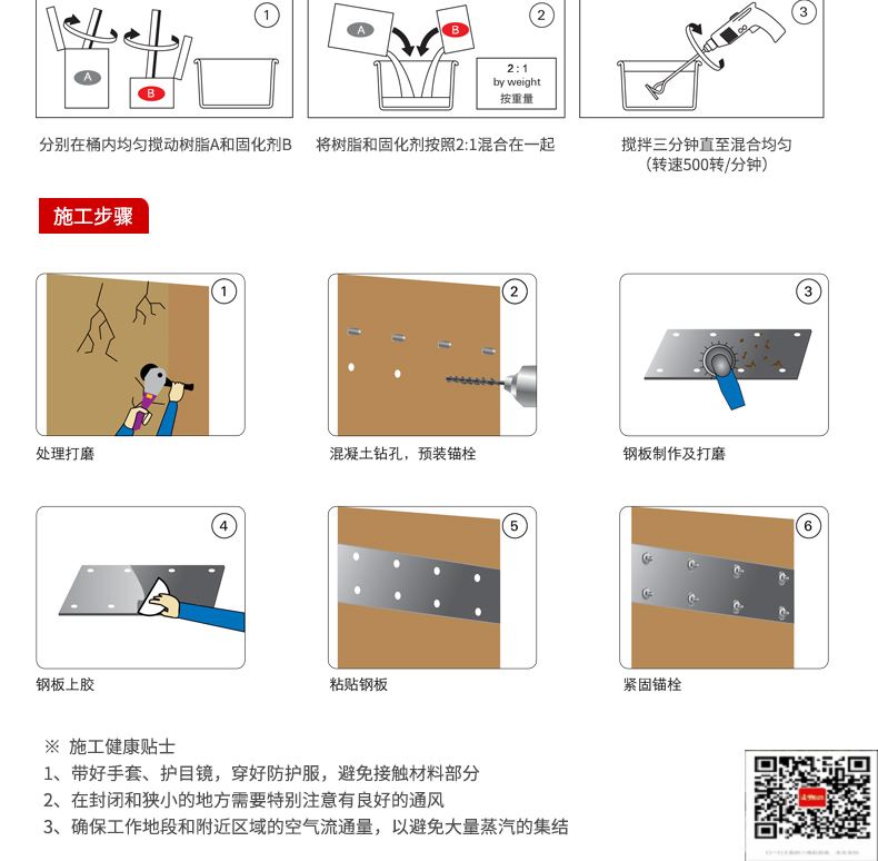 包钢抚顺粘钢加固施工过程